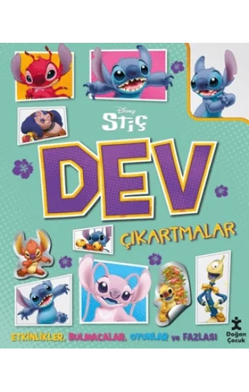 Disney Stiç - Dev Çıkartmalar Etkinlik Kitabı