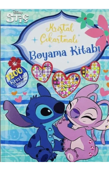 Disney Stiç - Kristal Çıkartmalı Boyama Kitabı