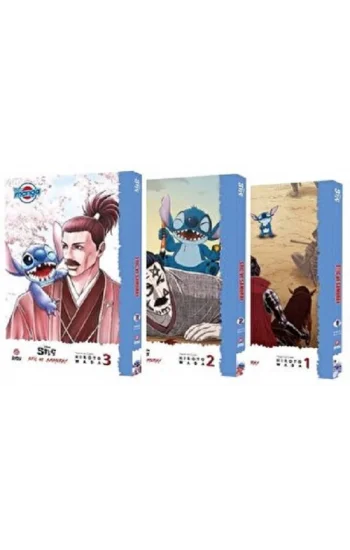 Disney Stiç ve Samuray 1-2-3 Kitap Set