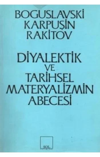 Diyalektik ve Tarihsel Materyalizmin Abecesi