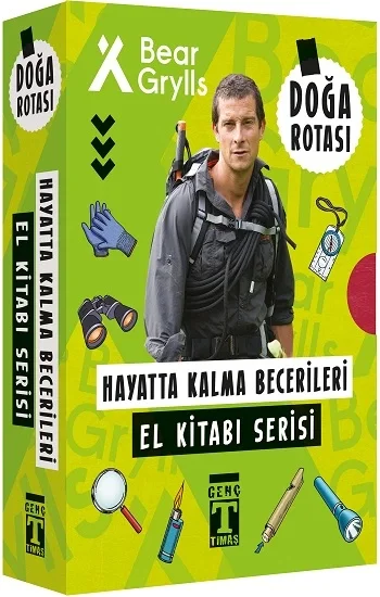 Doğa Rotası - Hayatta Kalma Becerileri El Kitabı Serisi Set 2 (6 Kitap Kutulu)