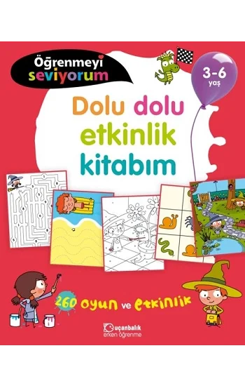 Dolu Dolu Etkinlik Kitabım - Öğrenmeyi Seviyorum 3-6 Yaş