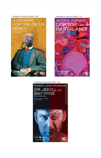 Dr. Jekyll Ile Bay Hyde + Doktor Hastalandı + Doktor Oxun Deneyi- 3 Kitap Set