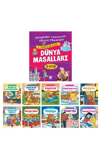 Dünya Masalları (10 Kitap)
