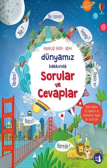 Dünyamız  Hakkında Sorular ve  Cevaplar - Kapakçığı Kaldır Öğren (Ciltli)