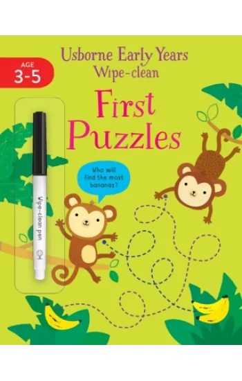 Early Years Wipe-Clean First Puzzles
