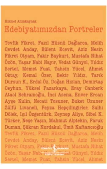 Edebiyatımızdan Portreler