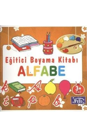 Eğitici Boyama Kitabı - Alfabe