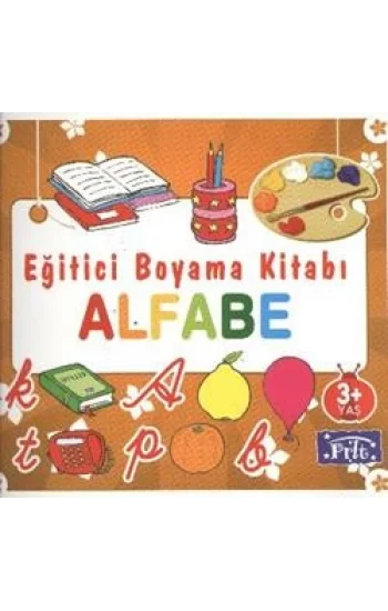 Eğitici Boyama Kitabı - Alfabe