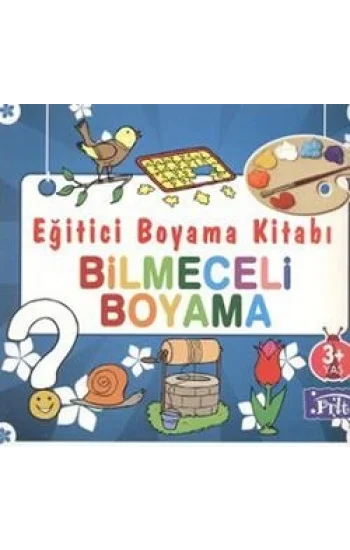 Eğitici Boyama Kitabı - Bilmeceli Boyama