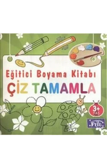 Eğitici Boyama Kitabı - Çiz Tamamla
