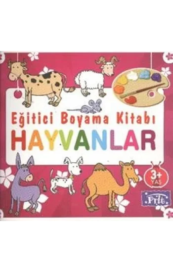 Eğitici Boyama Kitabı - Hayvanlar