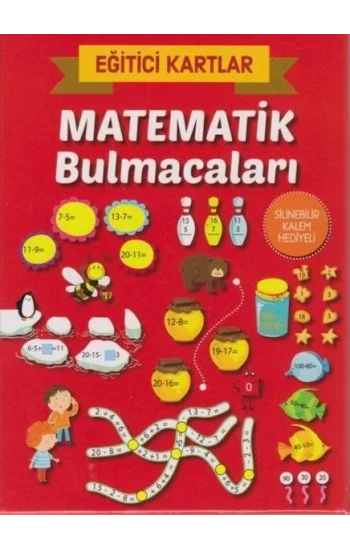 Eğitici Kartlar Matematik Bulmacaları