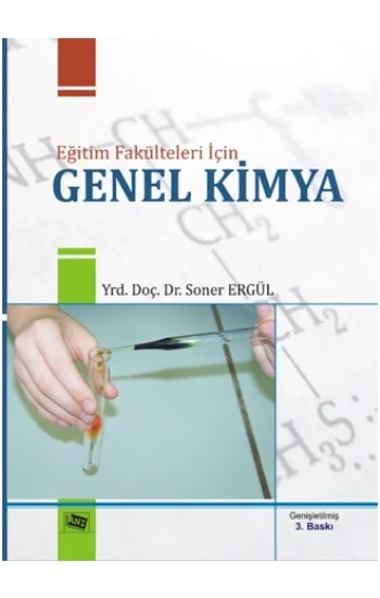 Eğitim Fakülteleri için Genel Kimya