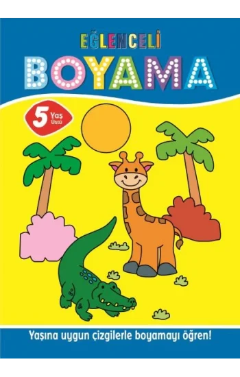 Eğlenceli Boyama - 5 Yaş Üstü 4lü Pastel Boya Hediyeli