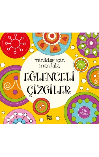 Eğlenceli Çizgiler;Minikler İçin Mandala
