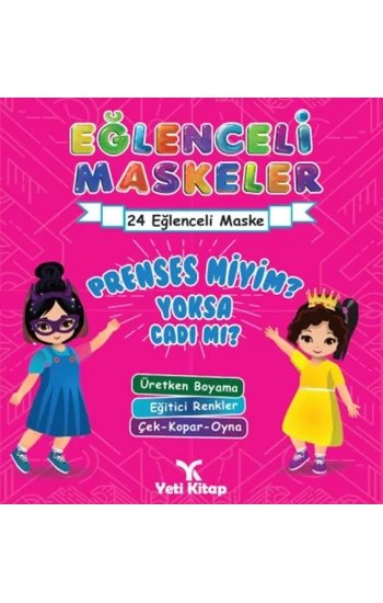 Eğlenceli maskeler prenses miyim yoksa cadımı ?