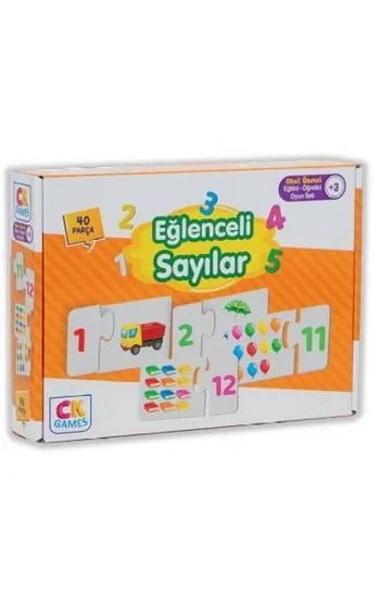 Eğlenceli Sayılar Okul Öncesi Oyun Seti