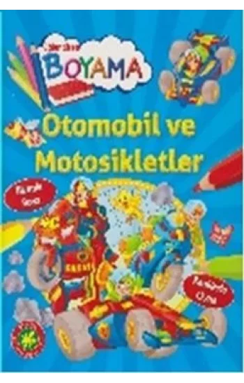 Eğlendiren Boyama - Otomobil ve Motosikletler