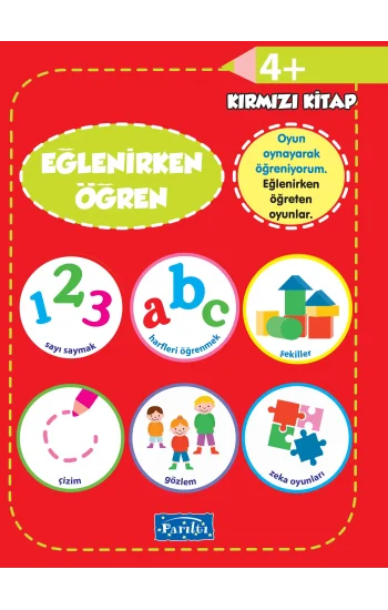 Eğlenirken Öğren Kırmızı Kitap 4+