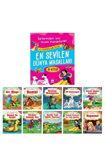 En Sevilen Dünya Masalları (10 Kitap)