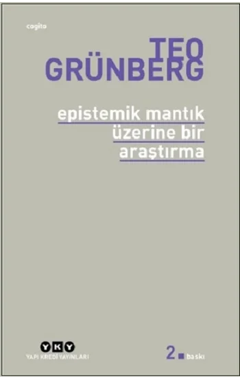 Epistemik Mantık Üzerine Bir Araştırma