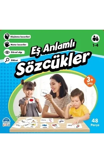 Eş Anlamlı Sözcükler - Eğitici Yapboz