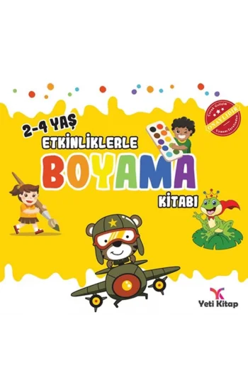 Etkinliklerle Boyama Kitabı 2 - (2-4 Yaş)