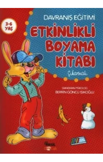 Etkinlikli Boyama Kitabı (Çıkartmalı)