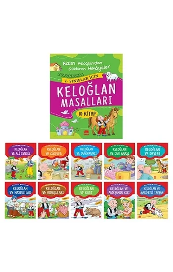 Etkinlikli Keloğlan Masalları(10 Kitap)