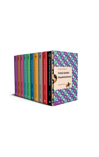 Evliya Çelebi Seyahatnamesi 10 Kitap (Takım) - Günümüz Türkçesiyle