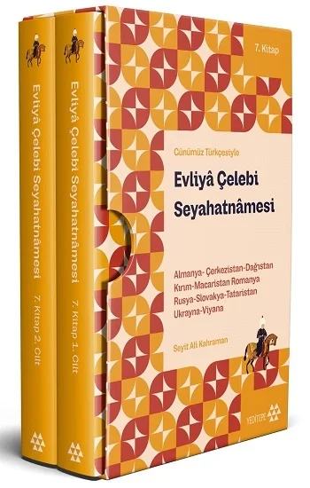 Evliya Çelebi Seyahatnamesi  7. Kitap 2 Cilt (Kutulu)