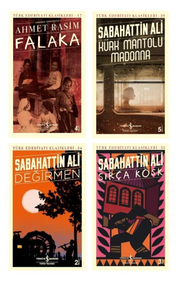 Falaka + Kürk Mantolu Madonna + Değirmen + Sırça Köşk- 4 Kitap Set