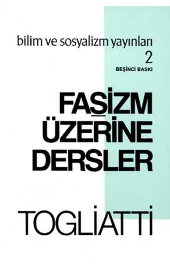 Faşizm Üzerine Dersler