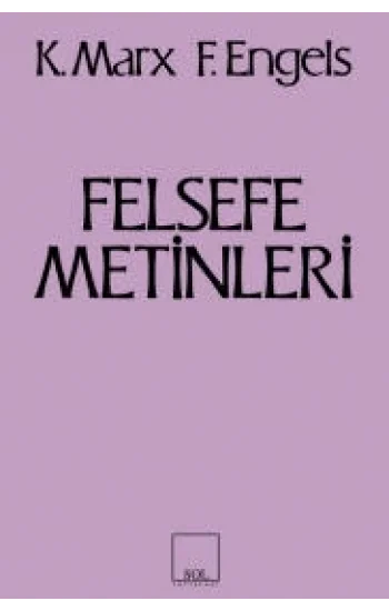 Felsefe Metinleri