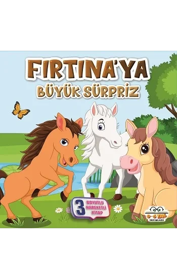 Fırtınaya Büyük Sürpriz - Benim Canım Çiftliğim (Sıvama Cilt)