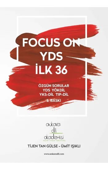 Focus On YDS İlk 36