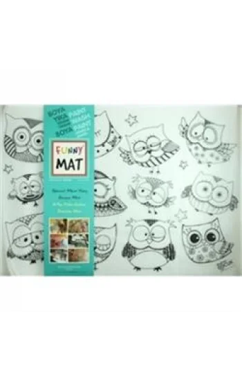 Funny Mat 1004 Şaşkın Baykuşlar