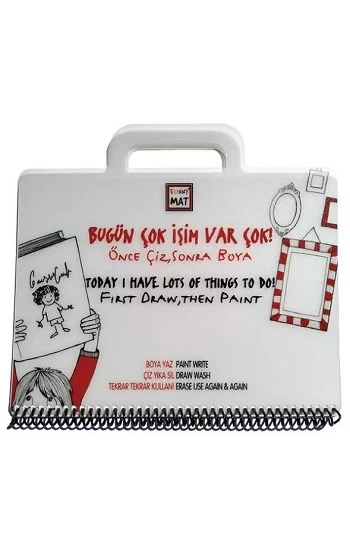 Funny Mat Mini Set - Bugün Çok İşim Var Çok!