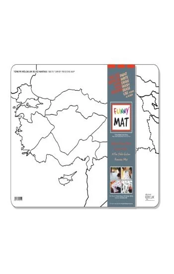 Funny Mat - Türkiye Bölgeler Dilsiz Haritası