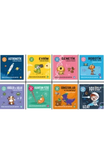 Geleceğin Dahileri Seti - 8 Kitap Takım