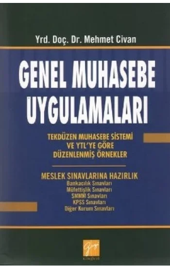 Genel Muhasebe Uygulamaları