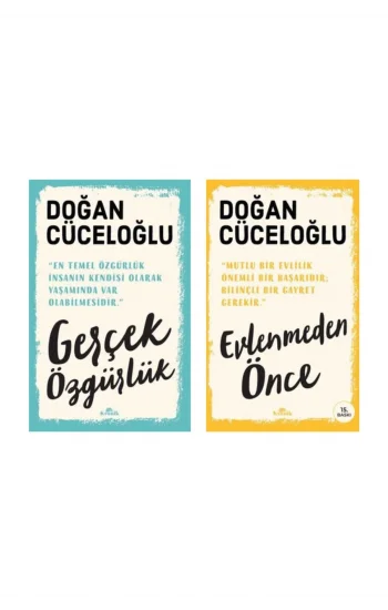 Gerçek Özgürlük + Evlenmeden Önce- 2 Kitap Set - Iş Bankası Özel Set Gerçek Özgürlük Kitabı