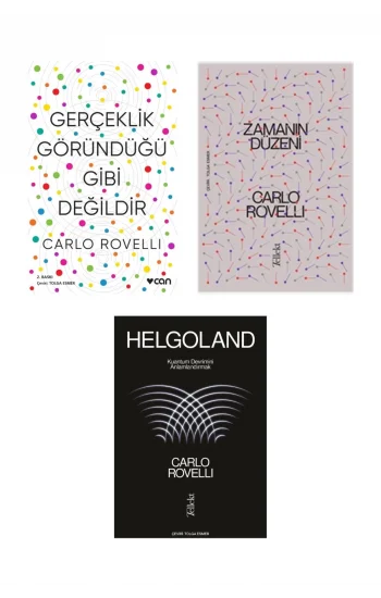 Gerçeklik Göründüğü Gibi Değildir + Zamanın Düzeni + Helgoland- 3 Kitap Set - Iş Bankası Özel Set