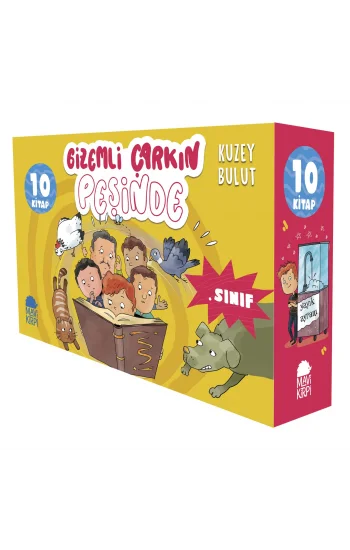 Gizemli Çarkın Peşinde 3. Sınıf Seti - (10 Kitap)