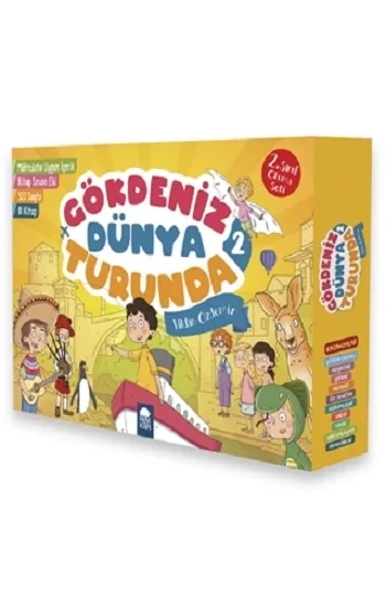 Gökdeniz Dünya Turunda 2 - 2.Sınıf Okuma Seti (10 Kitap Takım)