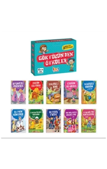 Gökyüzünden Öyküler (10 Kitap + Soru Kitapçığı)