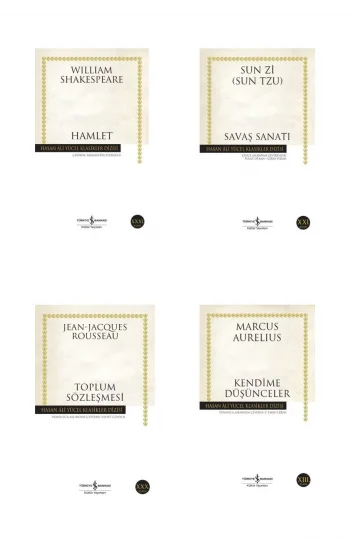 Hamlet - Toplum Sözleşmesi - Savaş Sanatı - Kendime Düşünceler - Iş Bankası 4 Kitap Tatil Set