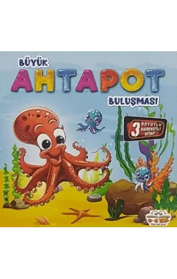 Hareketli Kitaplar Büyük Ahtapot Buluşması