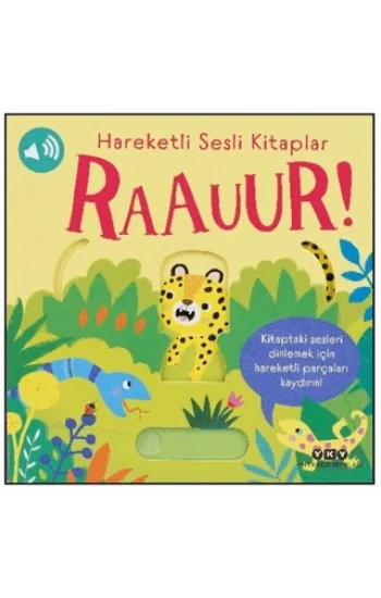 Hareketli Sesli Kitaplar – Raauur! (Ciltli)